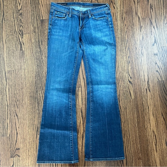 CITIZENS OF HUMANITY COH 90s STYLE INGRID LOW WAIST FLARE JEANS, size 29 - Picture 4 of 6